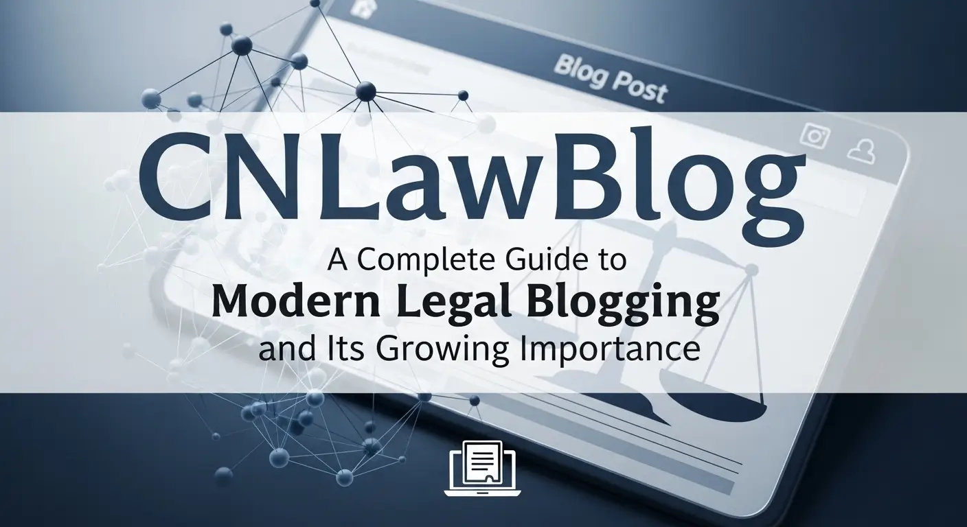 CNLawBlog A Complete Guide to Modern Legal Blogging and Its Growing Importance