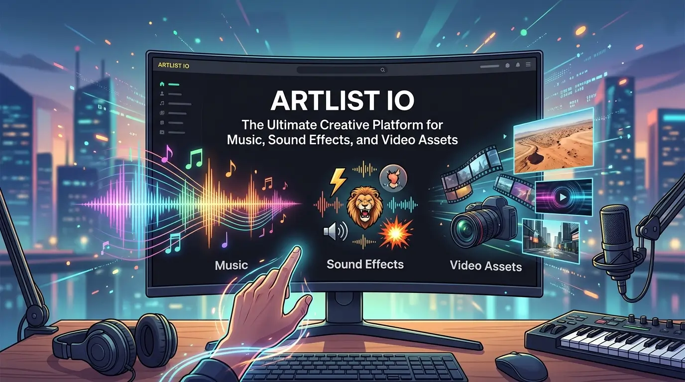 Artlist IO: The Ultimate Creative Platform for Music, Sound Effects, and Video Assets