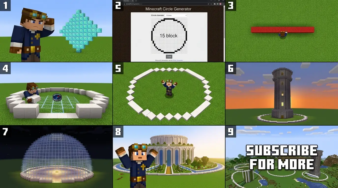 Minecraft Circle Generator The Ultimate Guide for Perfect Circular Builds