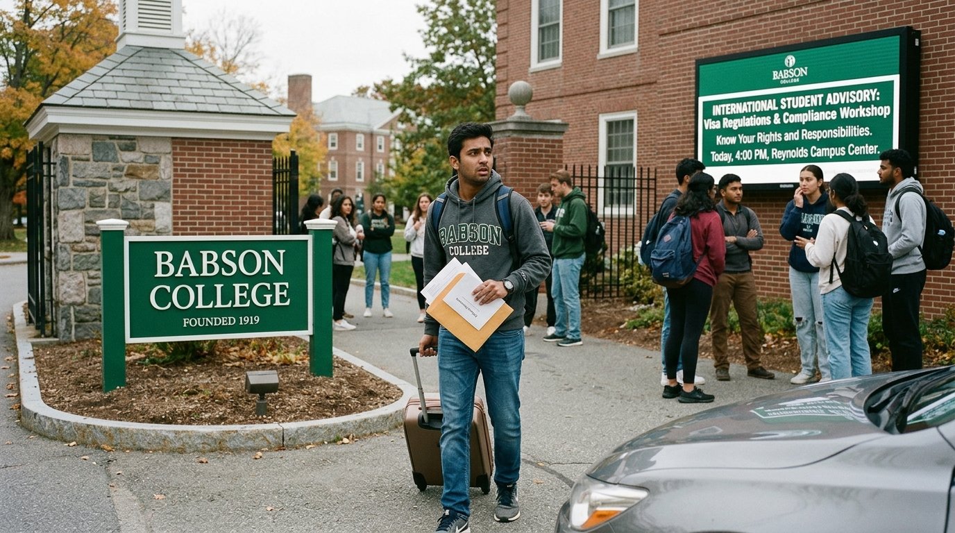 Babson College Student Deported What Happened and What International Students Can Learn