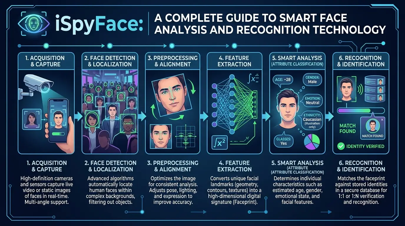 iSpyFace A Complete Guide to Smart Face Analysis and Recognition Technology